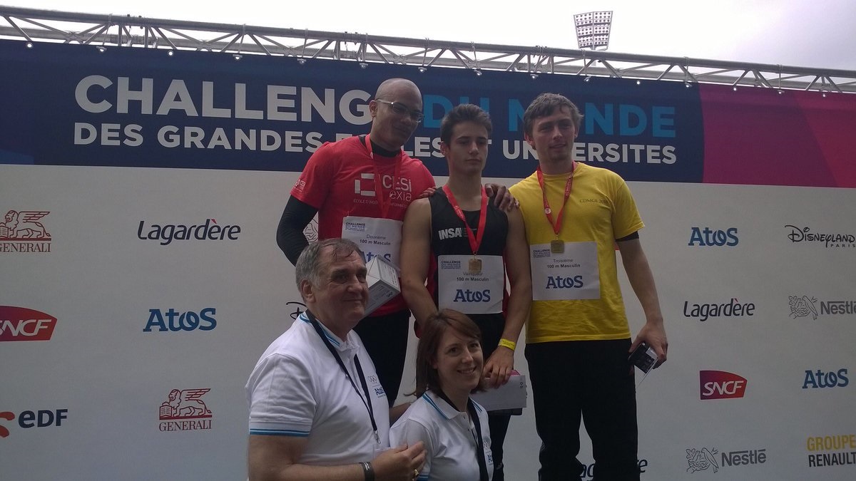 Podium Challenge des Grandes Ecoles EXIA