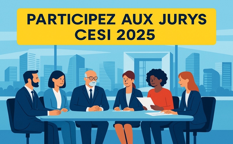 Participez aux jurys CESI 2025 et aux comités de perfectionnement