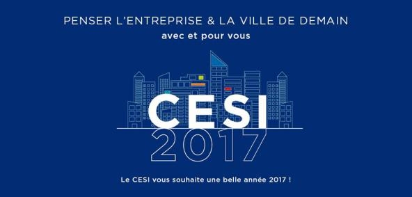 CESI alumni vous souhaite une excellente année 2017 ! 